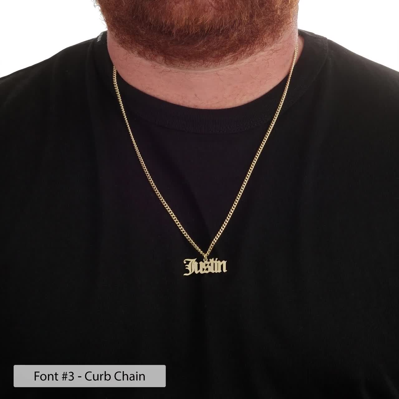 gold chain with locket