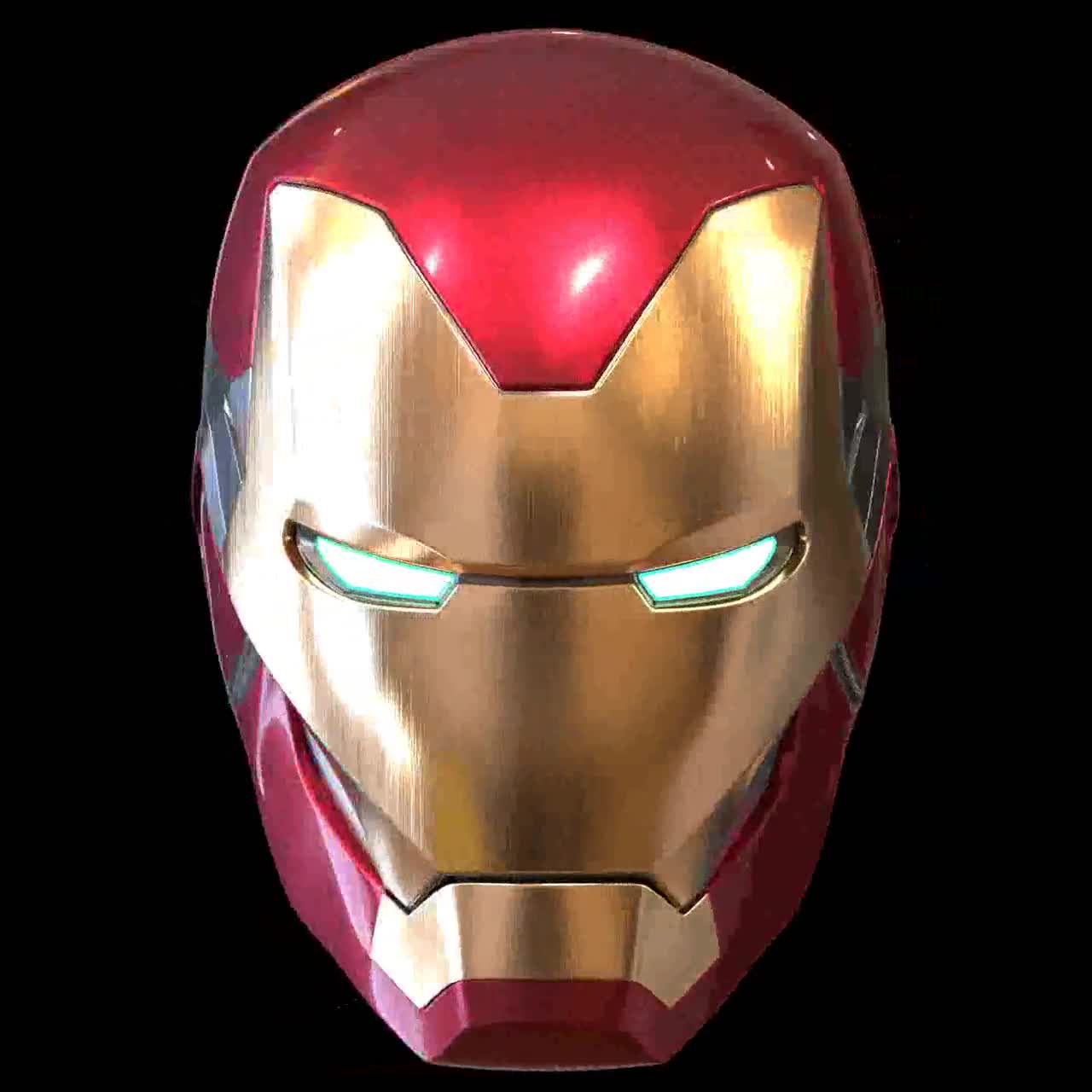 Iron Man Mark 85 Cosplay Helmet Foam Pepakura File Template Avengers ...