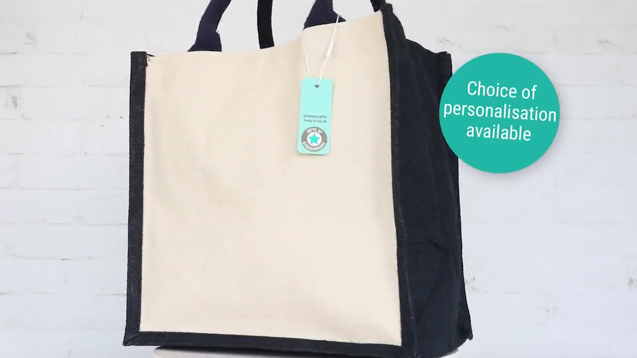Mum,Nan,Nana Personalised Gift, Personalised Tote/Shopping/Cotton/Canvas Bag 