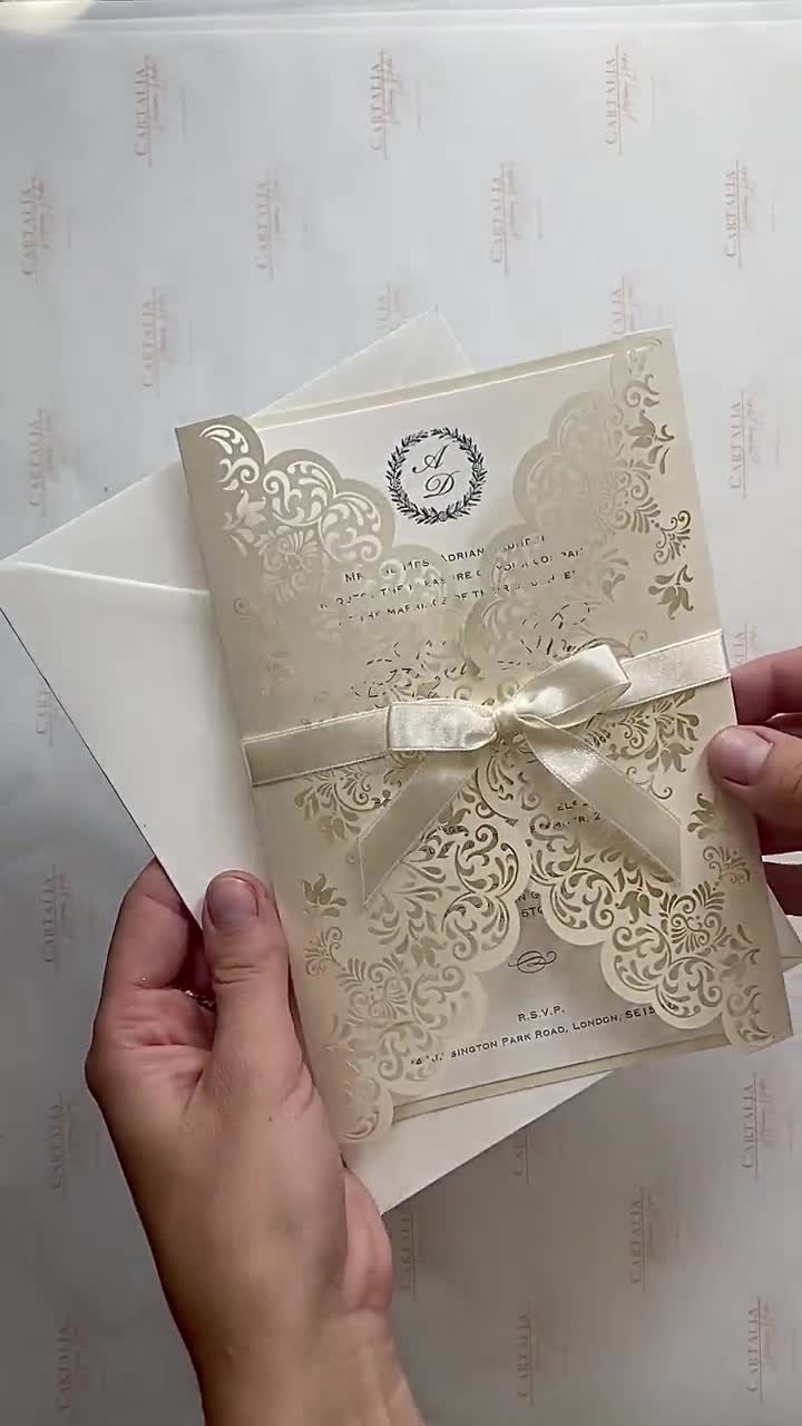 Cream DL Coloured Envelopes For Greeting Cards Wedding Invitation Crafts x 20 
