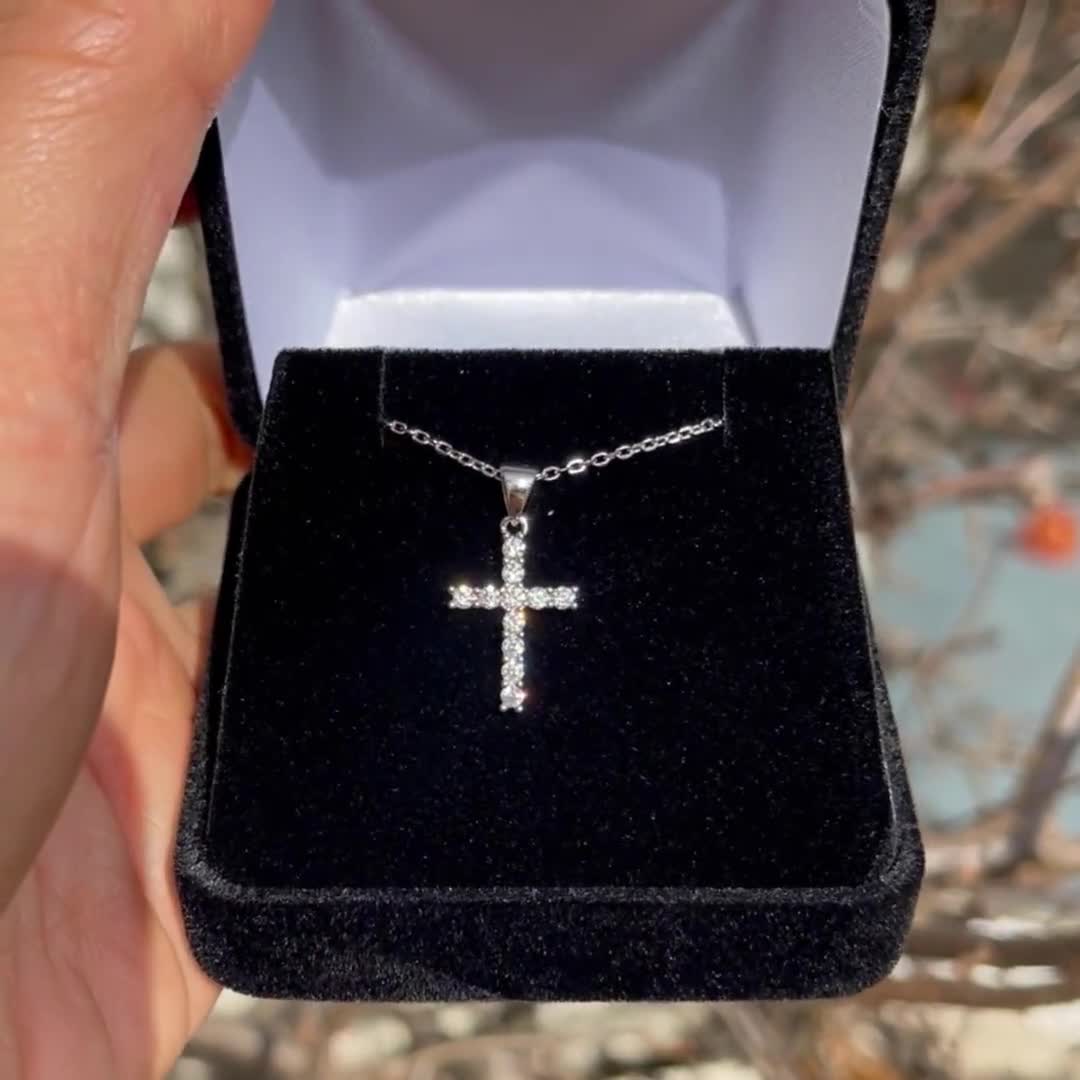 Cross Stone Necklace