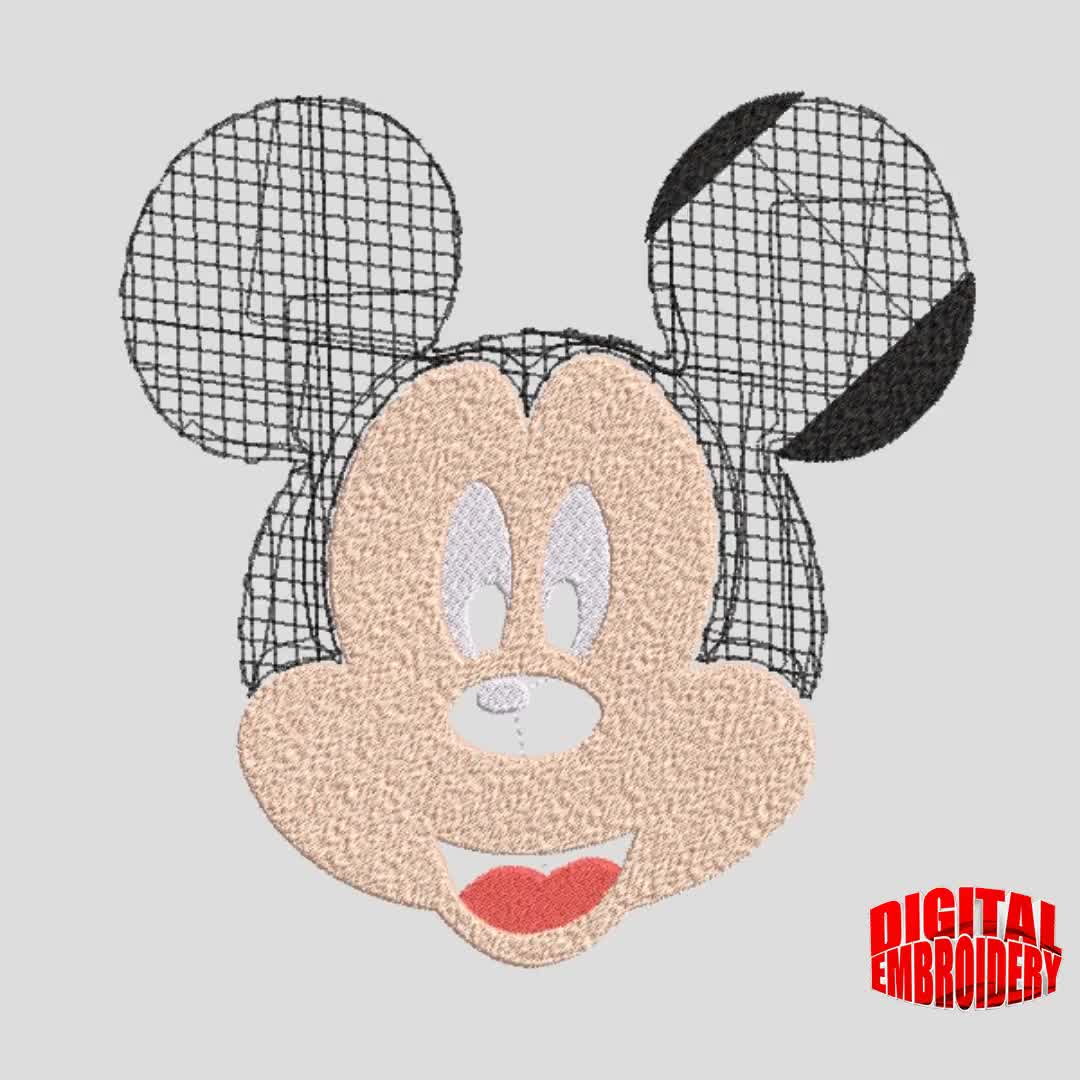 Set of 5 Embroidery Designs Cartoon Characters. Duck Mouse - Etsy Set of 5 Embroidery Designs Cartoon Characters. Duck Mouse - Etsy
