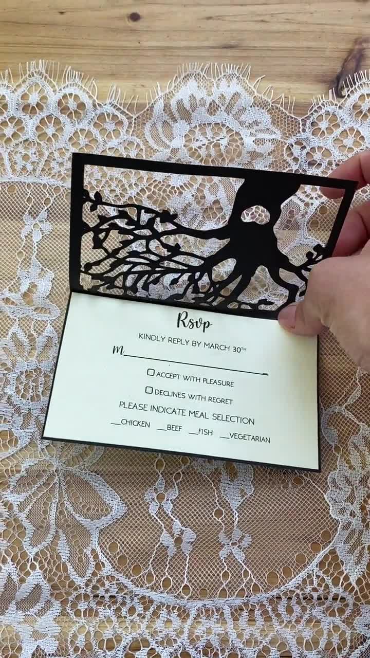 30x Invitation 6" X 6" Basket Heart Lace Doily Paper Envelopes W/ Ribbon Wedding 
