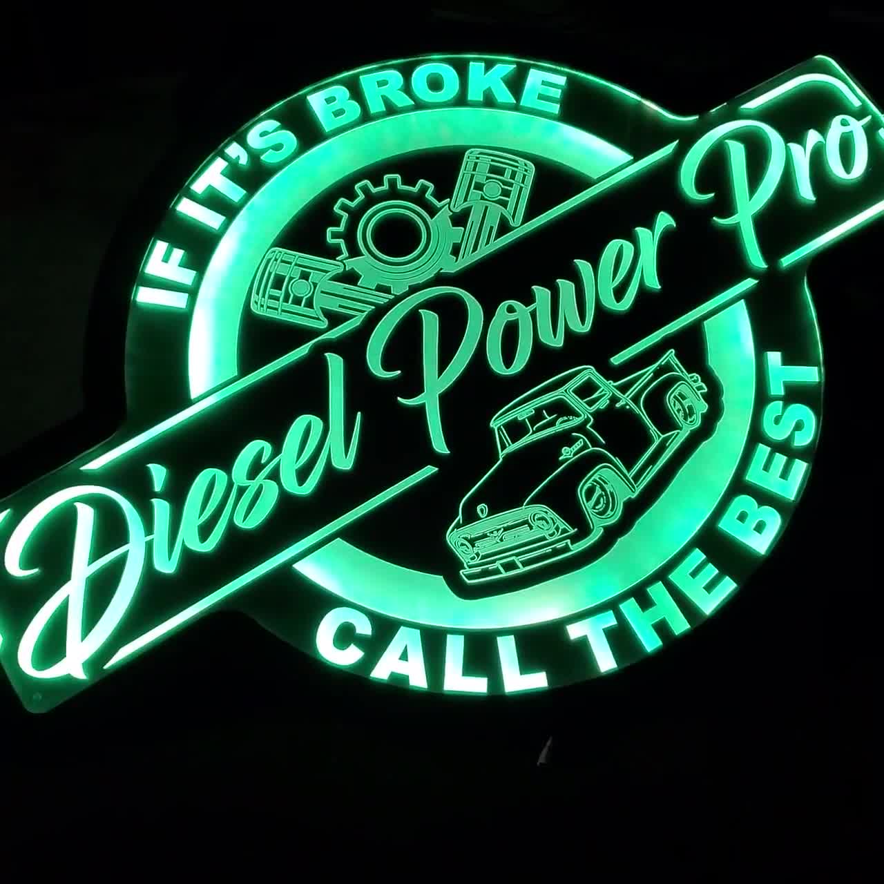 4 Sizes Neon-Like Custom Sign with Cars Led Night Light Tractors Free Shipping Trucks Color Changing Acrylic