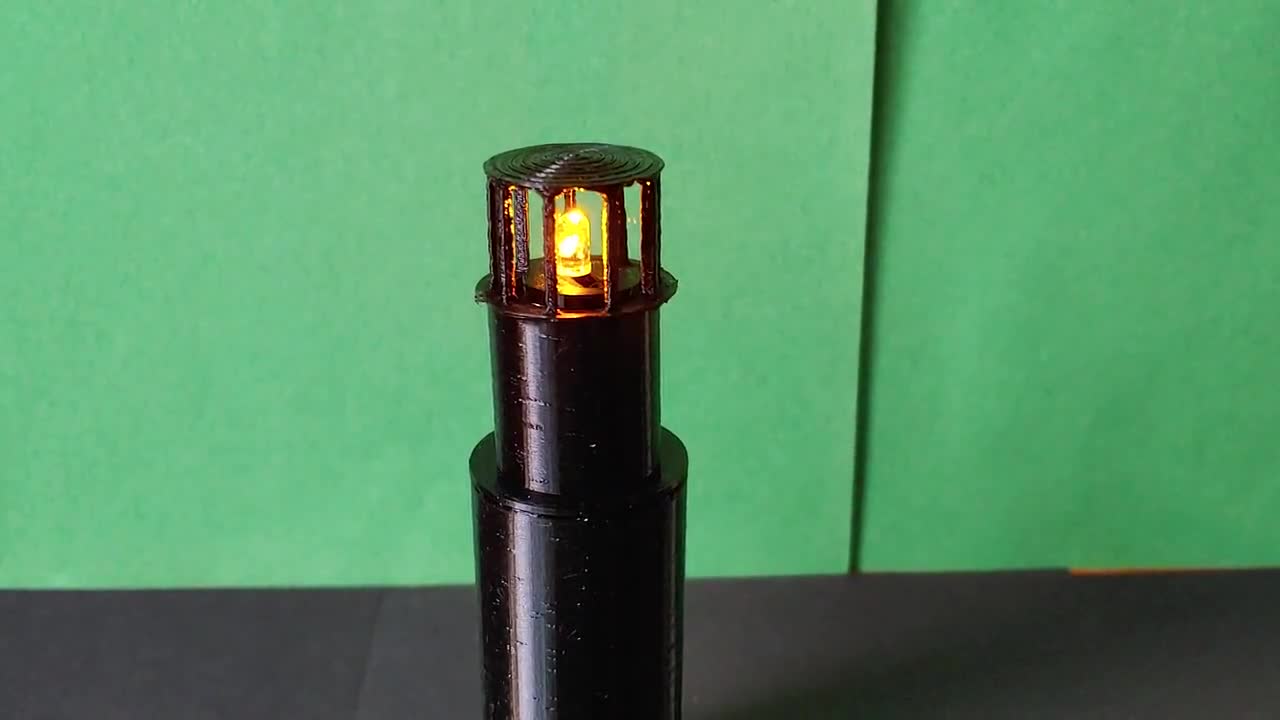 Details about   N scale 1:160 Bodie Island Lighthouse w blinking yellow LED Outer Banks NC 