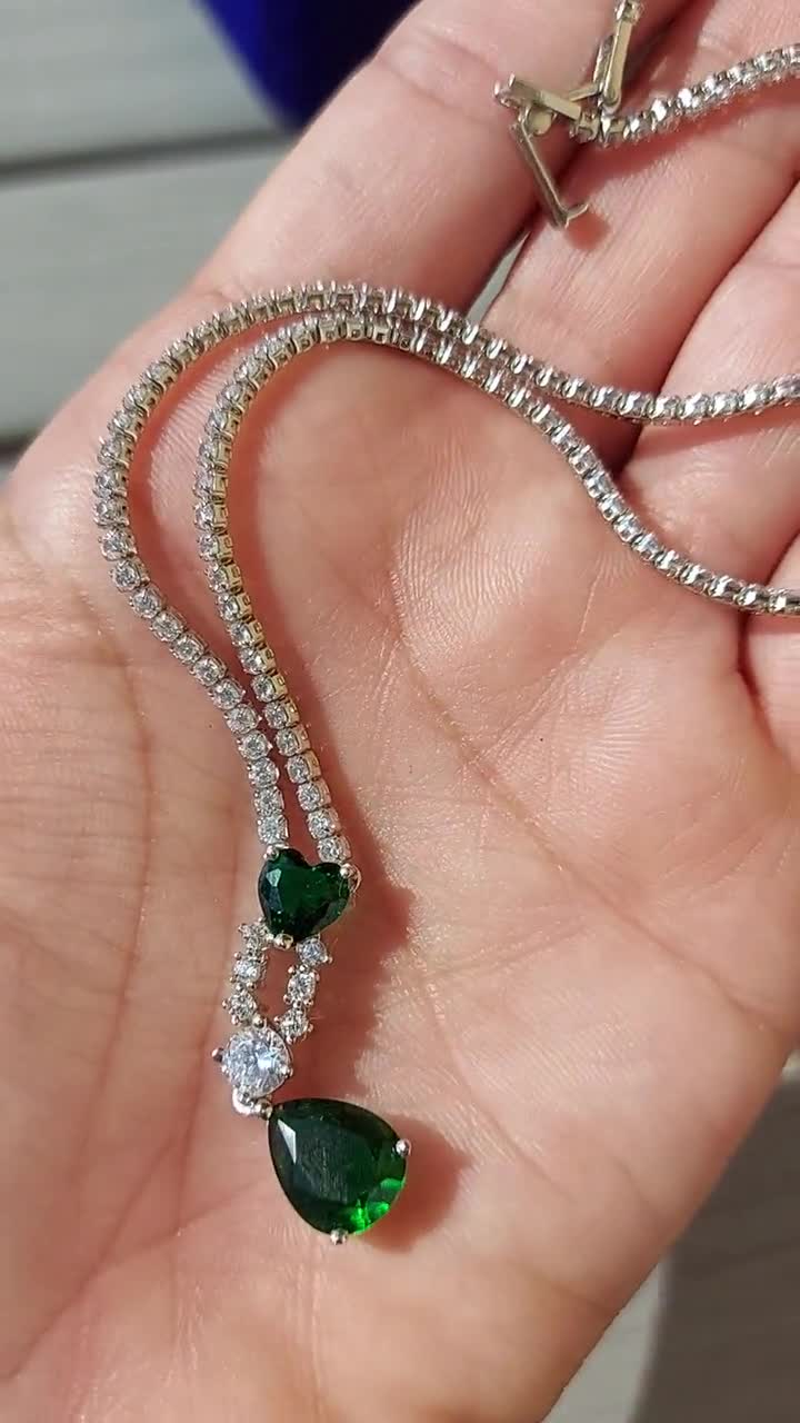 titanic emerald necklace