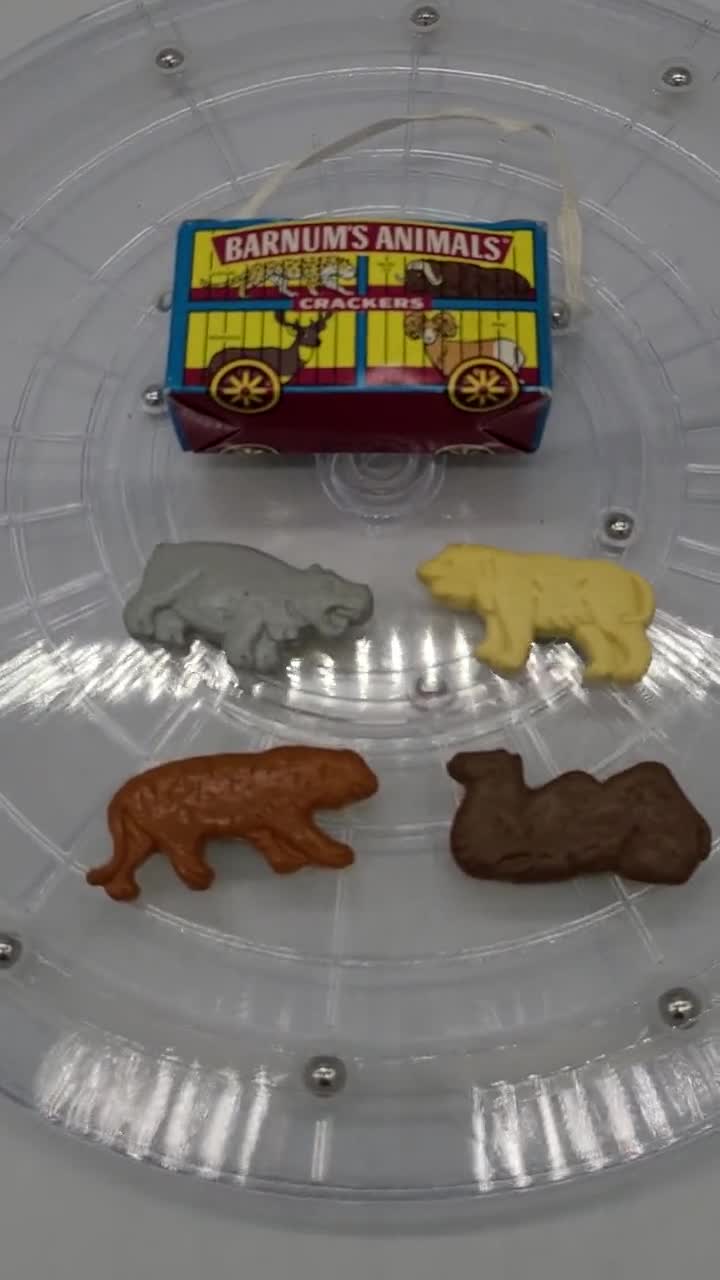 Vintage Rare Barnum Animal Crackers Magnets Still in Cage Box - Etsy