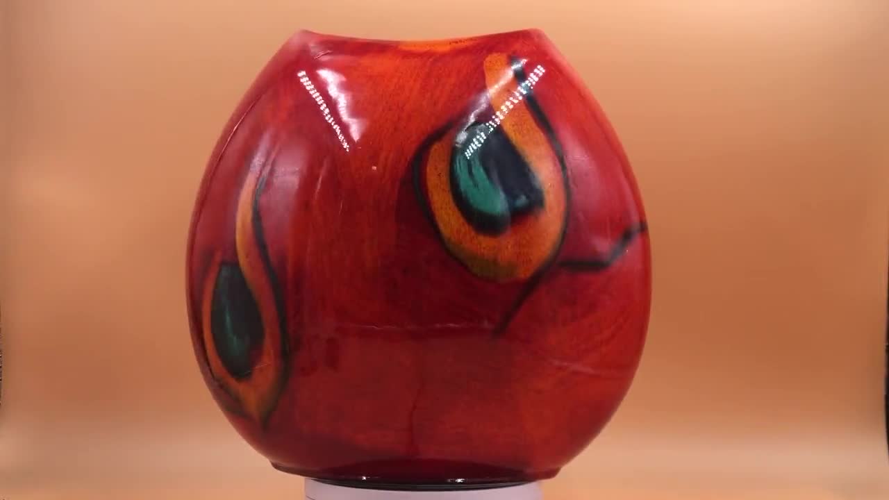 Poole Pottery Maya Purse Vase 26cms Large  2nd quality Fantastic price 