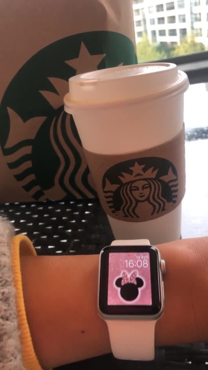 Apple Watch Wallpaper Pink Mickey Mouse Wallpaper Apple Watch Etsy Ireland