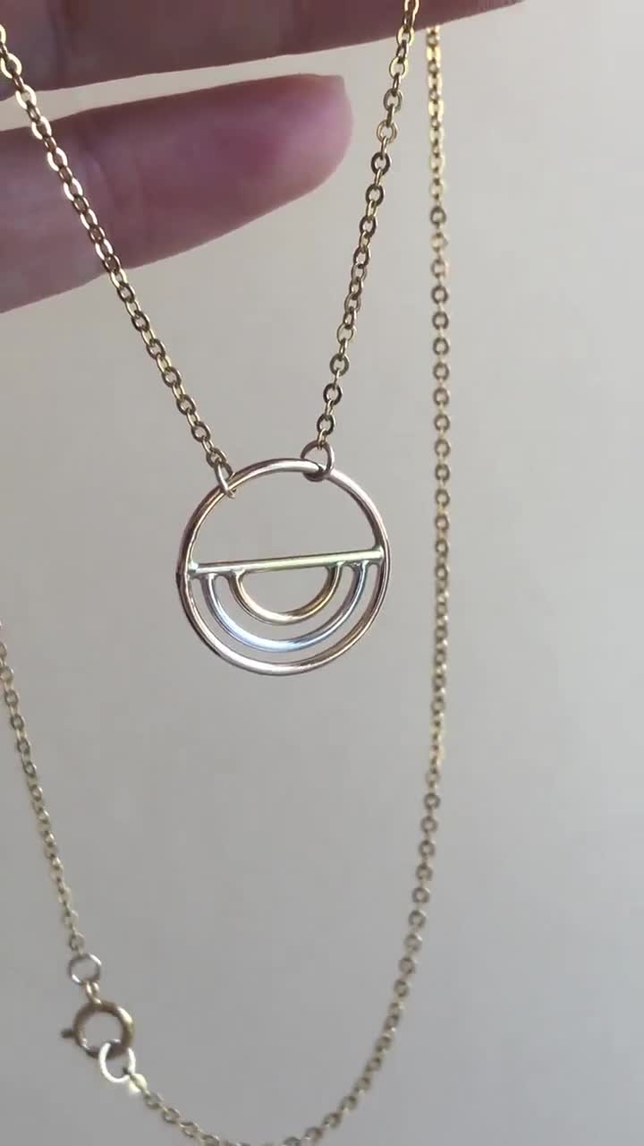 Rainbow Necklace a Smile in the Sky 