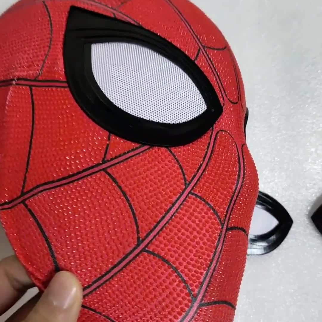 Spiderman Homecoming Mask Spiderman Cosplay Mask Spiderman - Etsy Australia