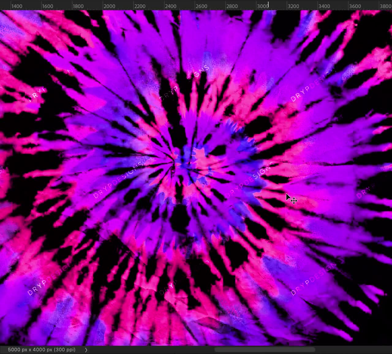 Tie-Dyed Stripes! Pink and purple cropped t-shirt speed dye 