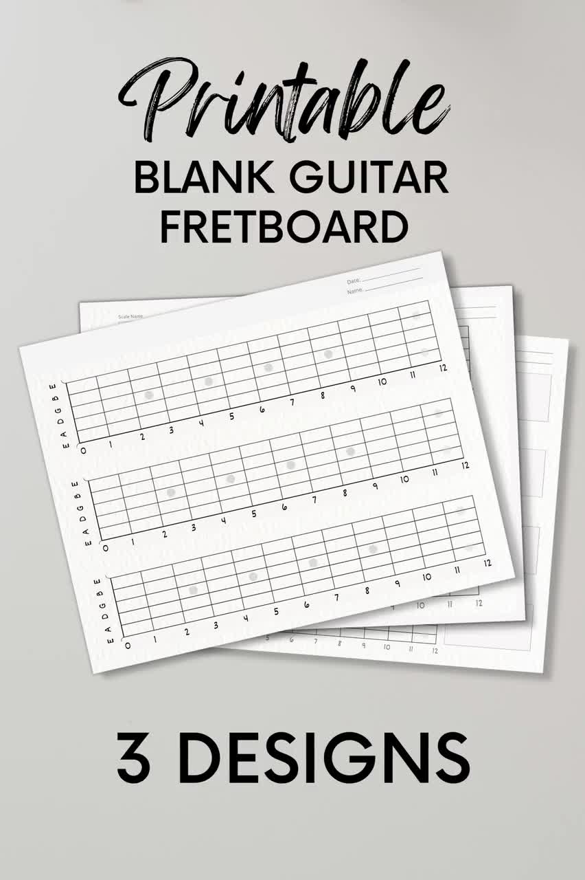 fretboard letters