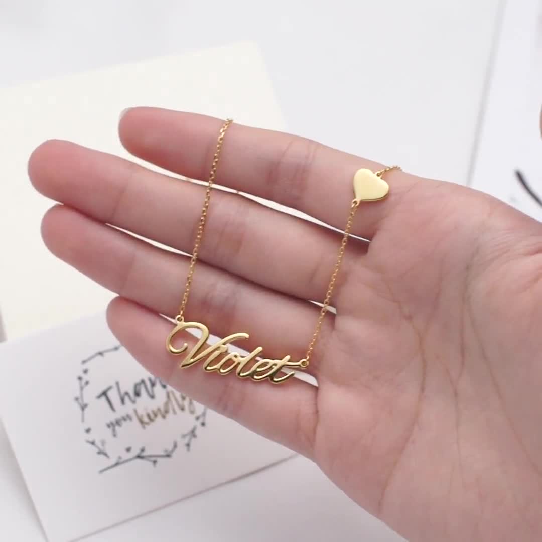 Name Necklace Tween Gifts Jewelry 