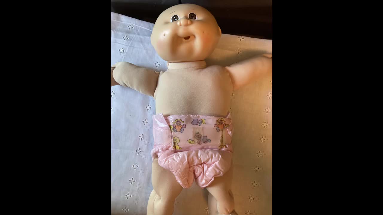 Cabbage Patch Doll Clothes 14 Inch Girl or Preemie Summer Orange Skirt Blouse Hat Clothes Only