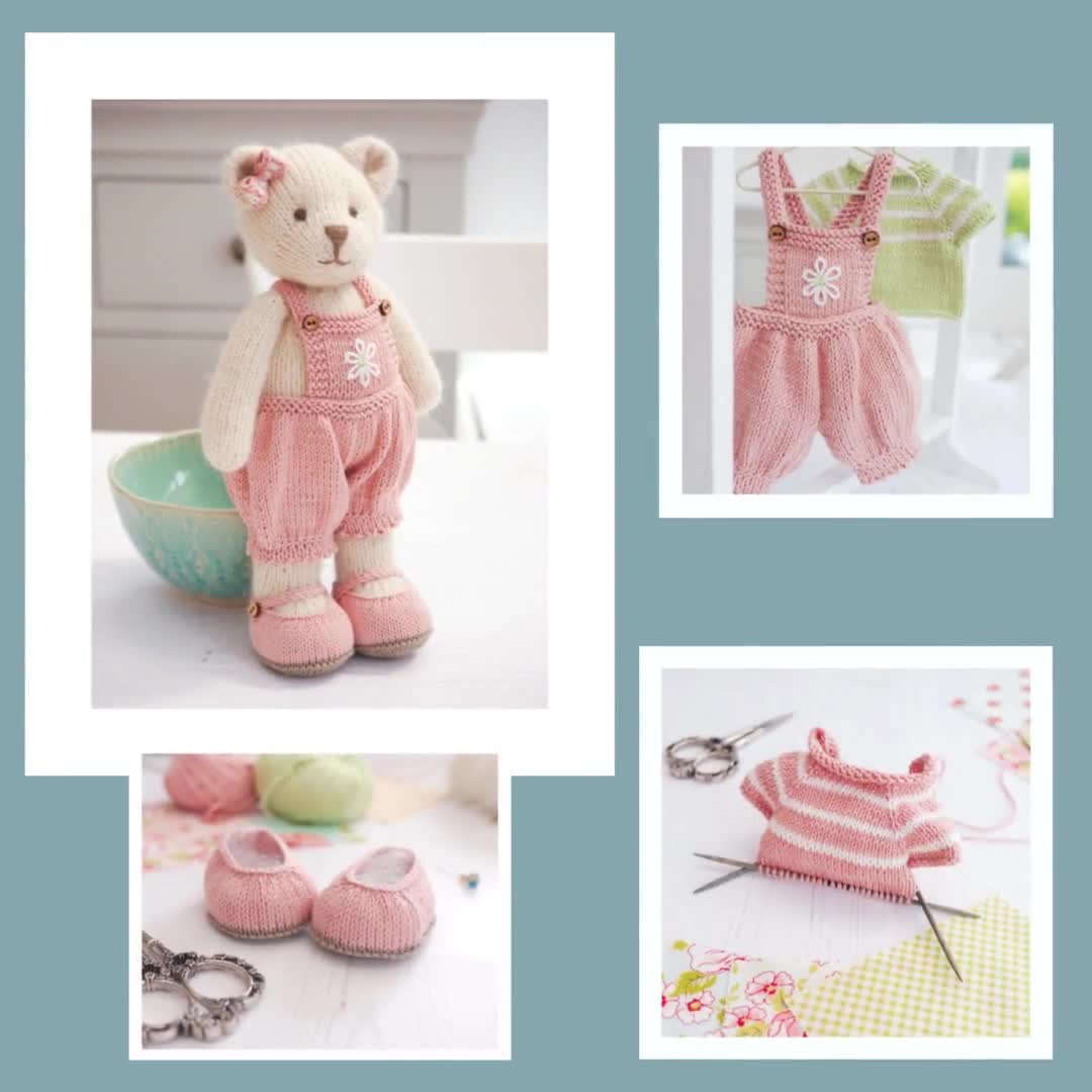 candy bear free knitting pattern