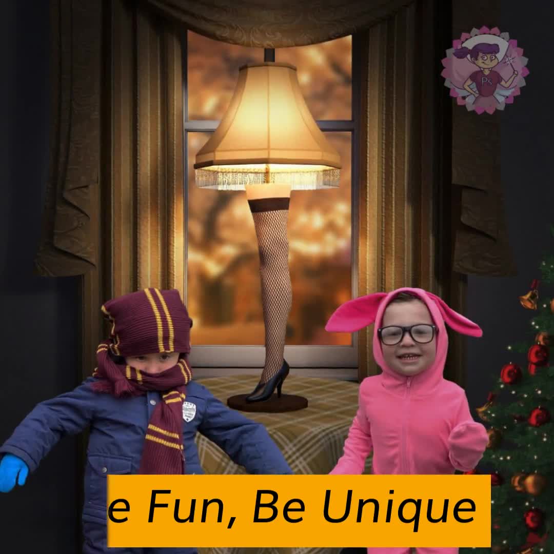 A Christmas Story Zoom Background :443
