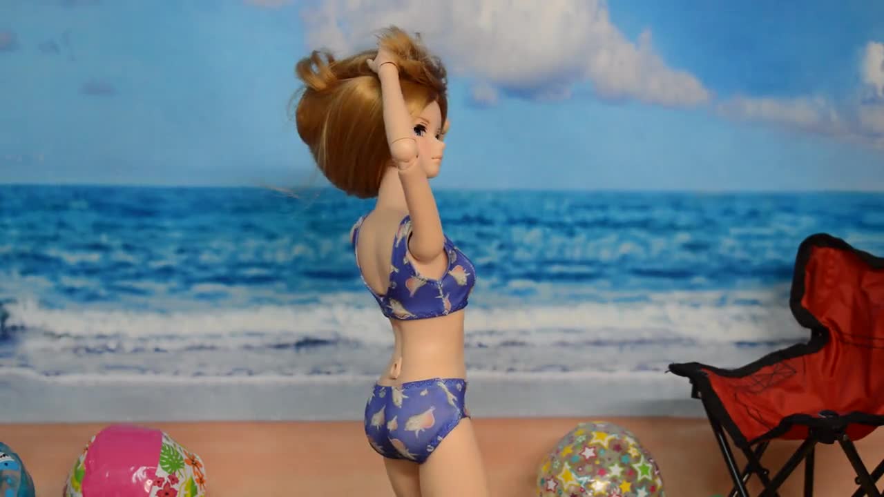 continued New Two-Piece Smart Doll Swimwear design in choice of patterns/colors