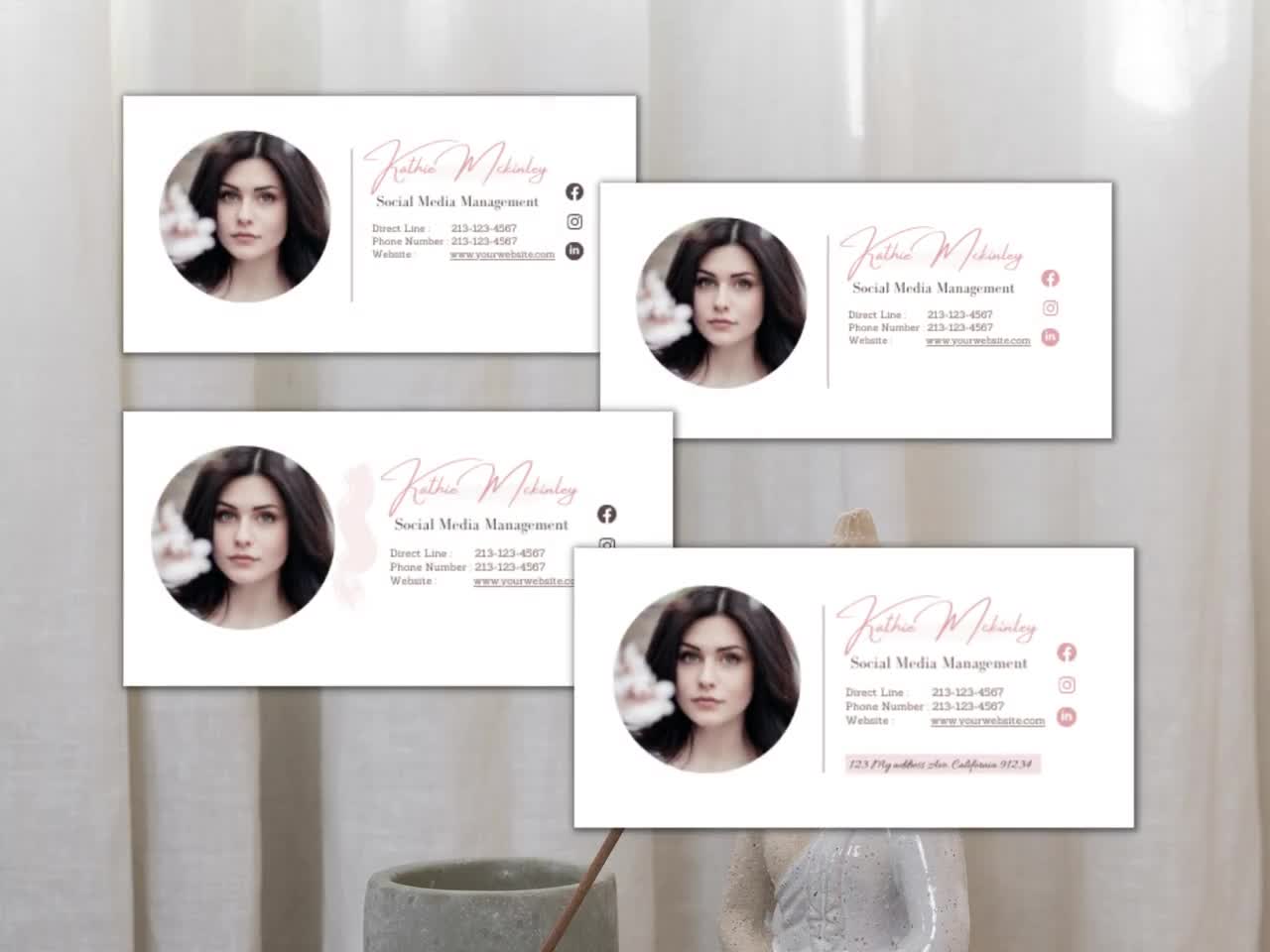 Email Signature Template Signature for Gmail Editable - Etsy