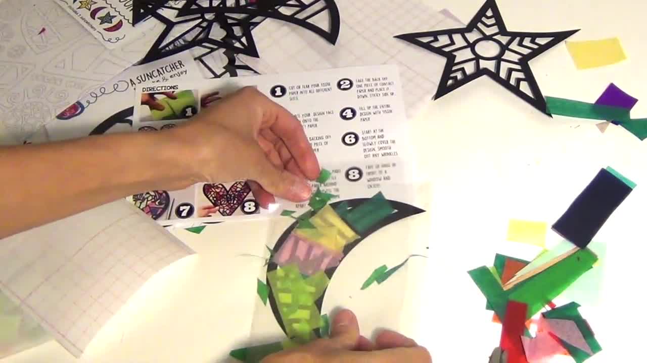 Kits & How To Glass Art gift Make your own kit craft kits for adults