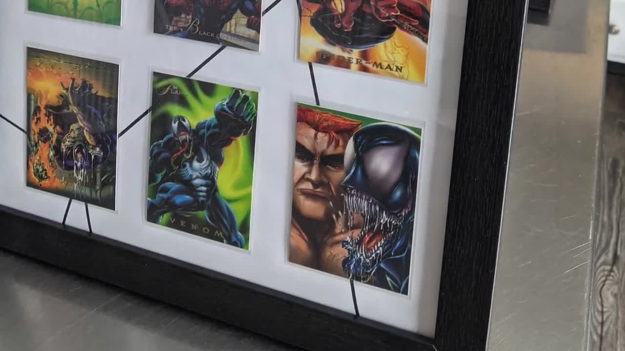 Spider-man Vs. Venom & Carnage 1994 Flair 14x11 Black - Etsy
