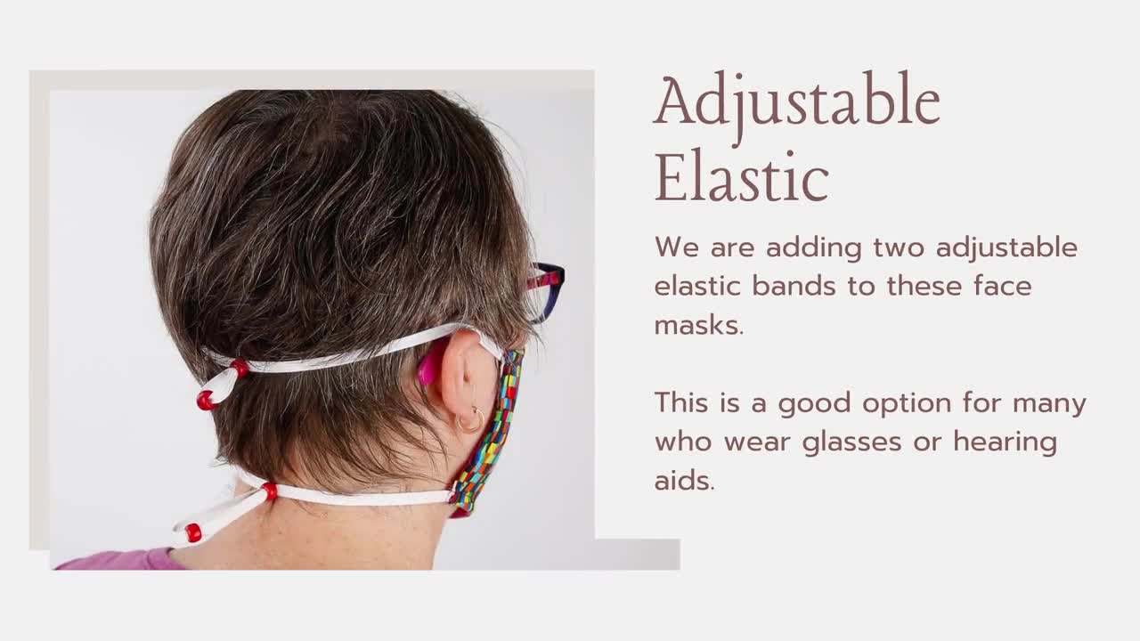 Face Mask for Hearing Aids or Glasses Washable Cotton Face - Etsy