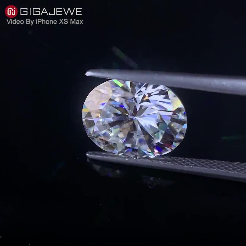 Details about   White Color Oval Cut Moissanite Loose VVS1 Synthetic Gemstone With Excellent Cut 