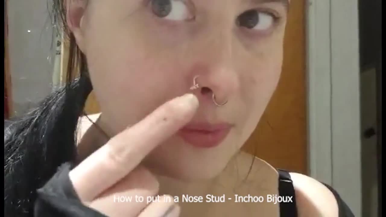 Comment Mettre Un Piercing Au Nez En Tire Bouchon Petite goupille de nez minimale tire-bouchon de nez vissé - Etsy France