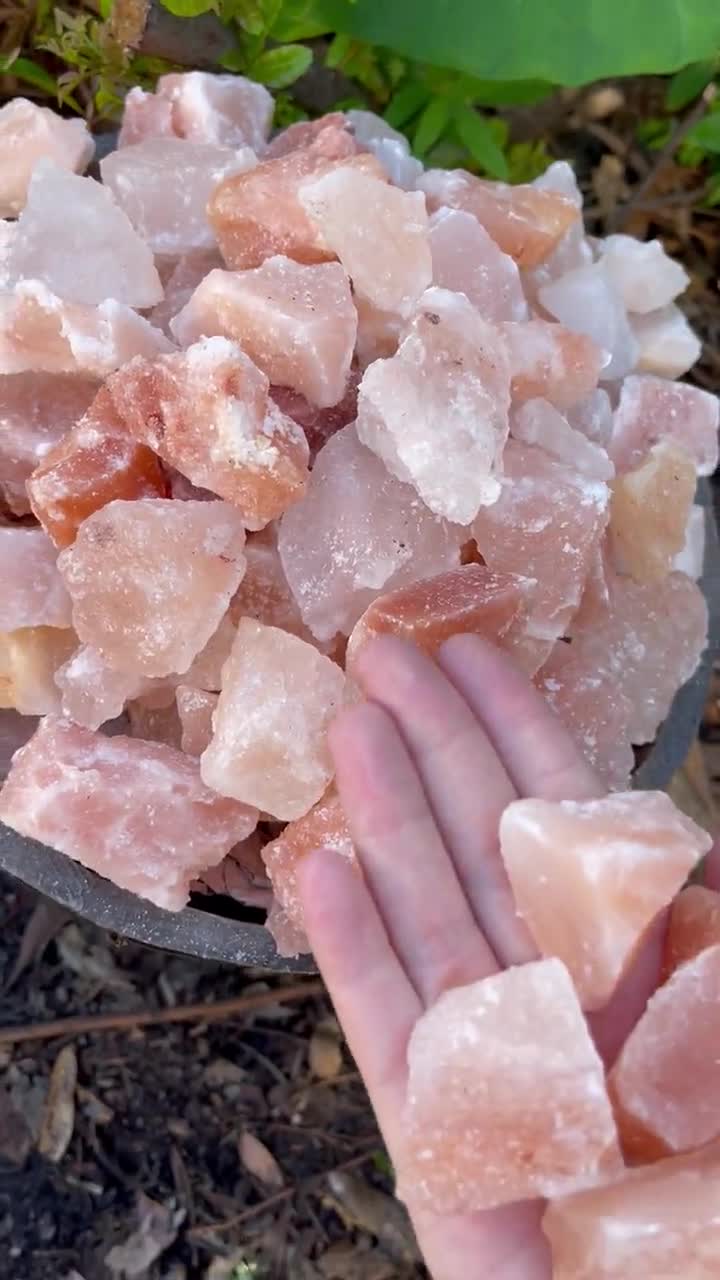 raw himalayan salt