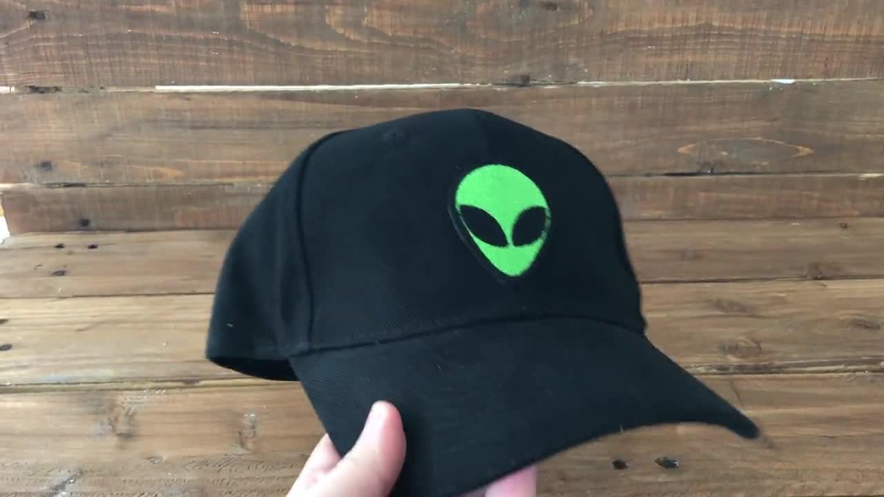 Alien Baseball Cap Embroidered Alien 
