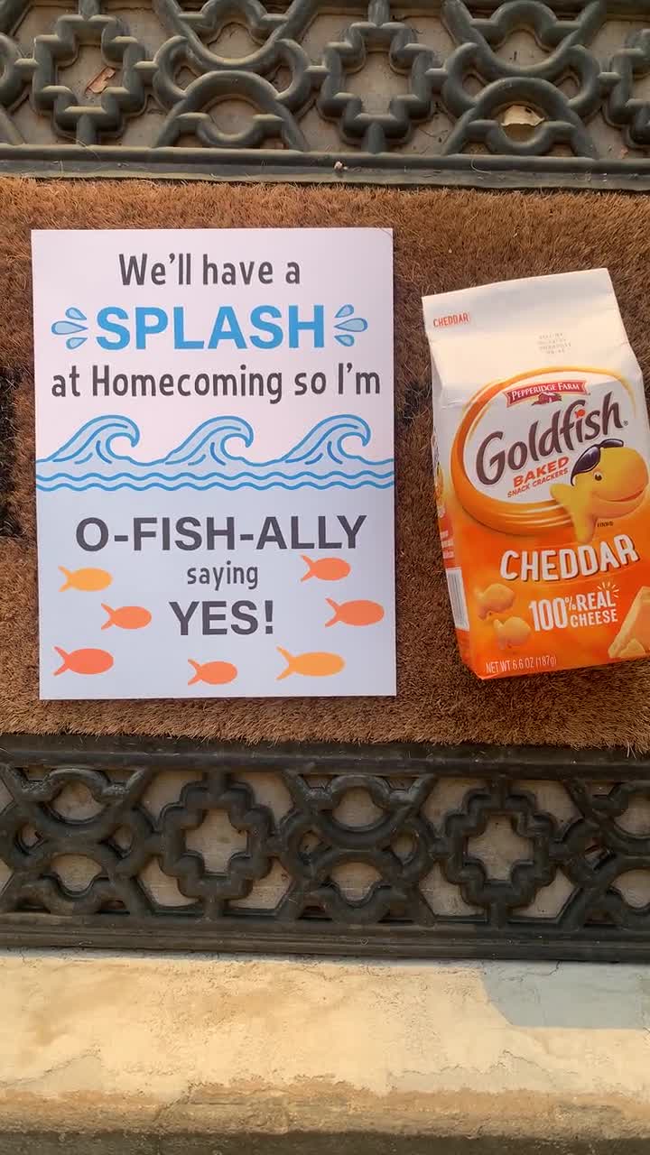 Homecoming Promposal Answer Printable Poster we'll - Etsy