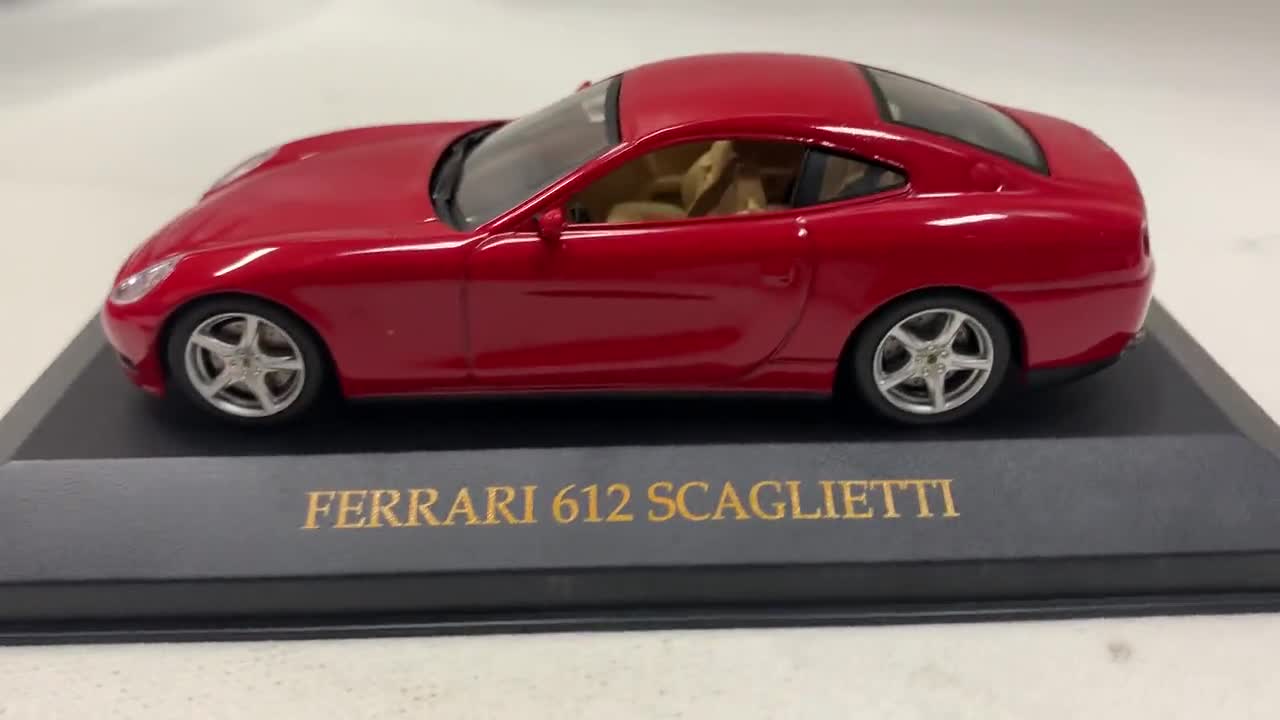 おしゃれ 希少 RedLinemodels FERRARI 612 Scagliettki - ミニカー