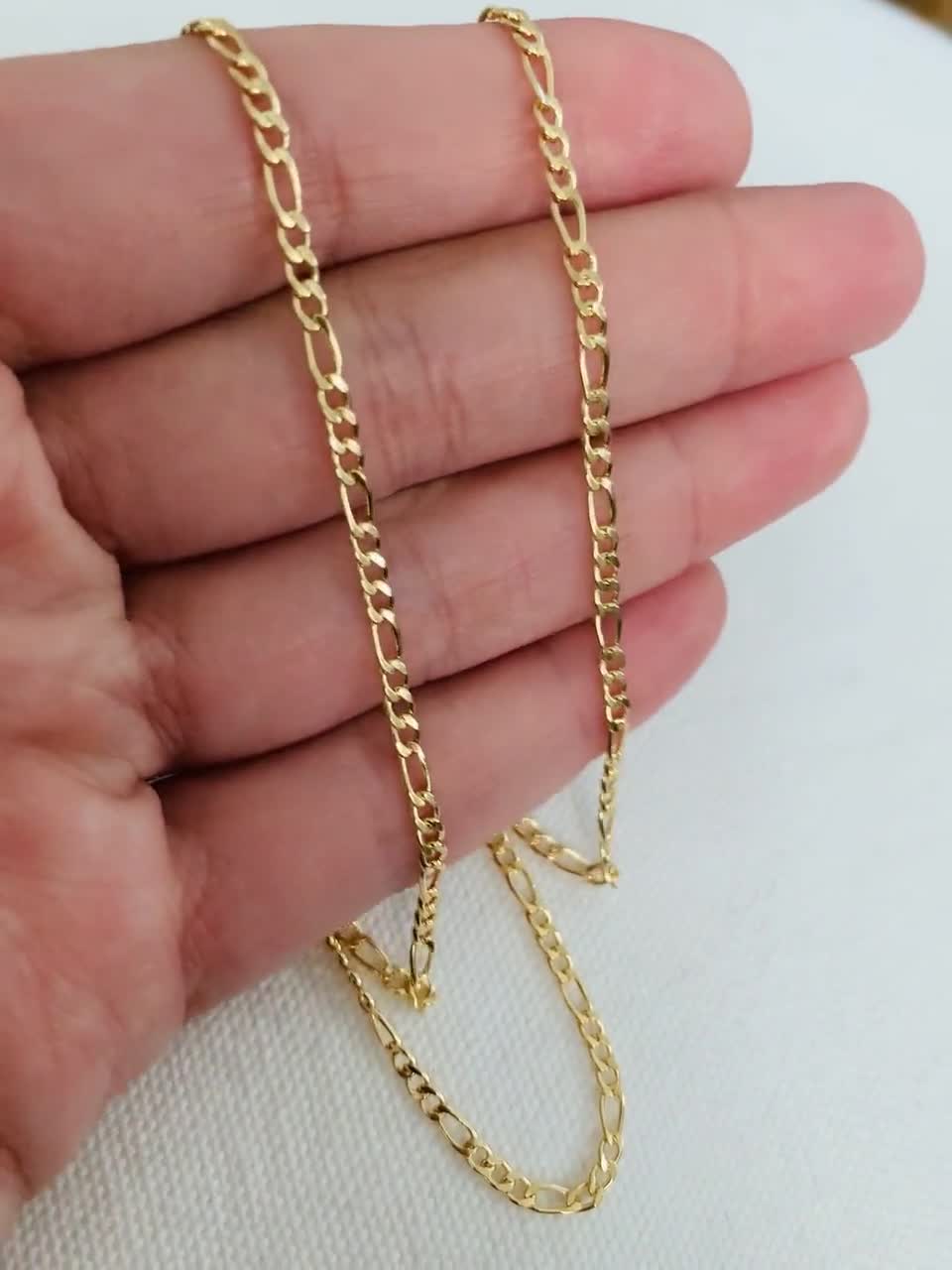 1965 USSR Rouble Gold Filled Victory Pendant on a 24" Gold Filled Figaro Chain 