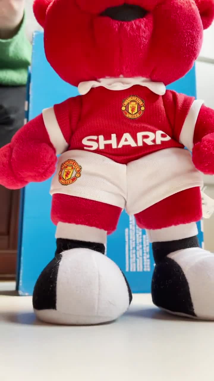 Manchester United Mascott FRED the RED Old Collectable Toy / - Etsy