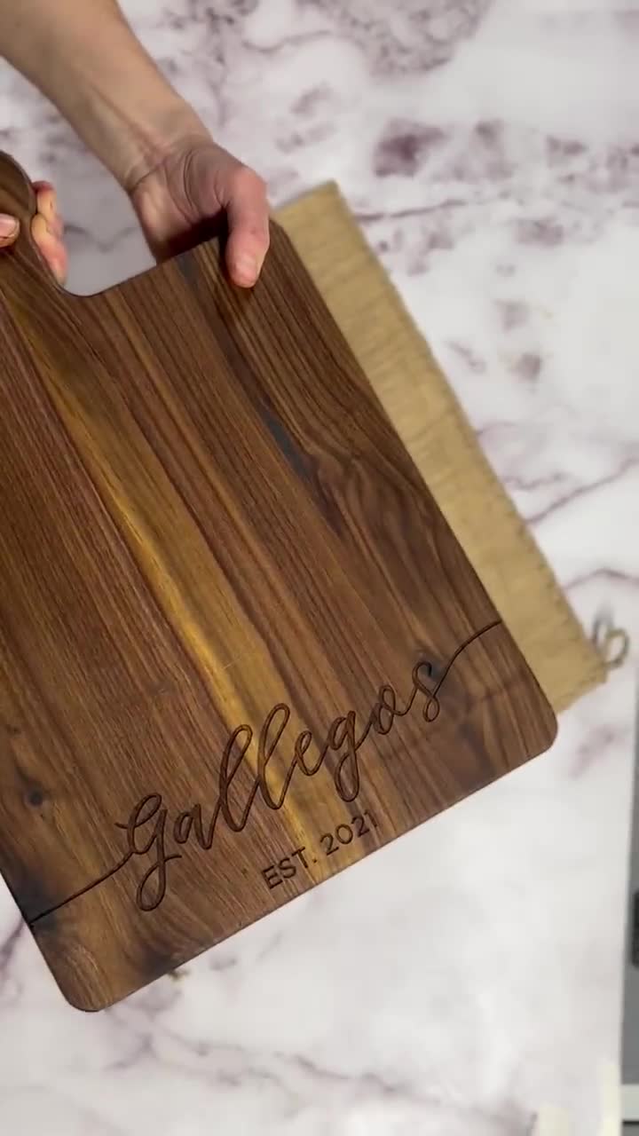 Food Prep Modern Kitchen Decor Cutting Board Cheese Board Wedding Gift Wood Cutting Board Charcuterie Board Serving Board