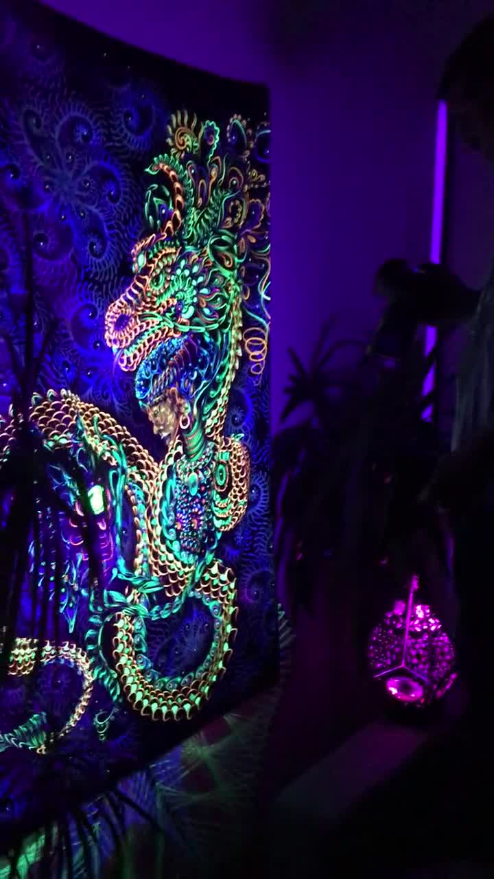 active led tapestry