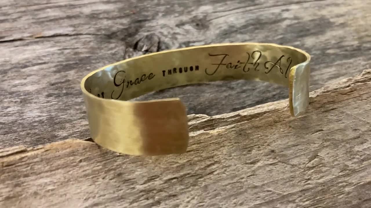 by grace through faith bracelet