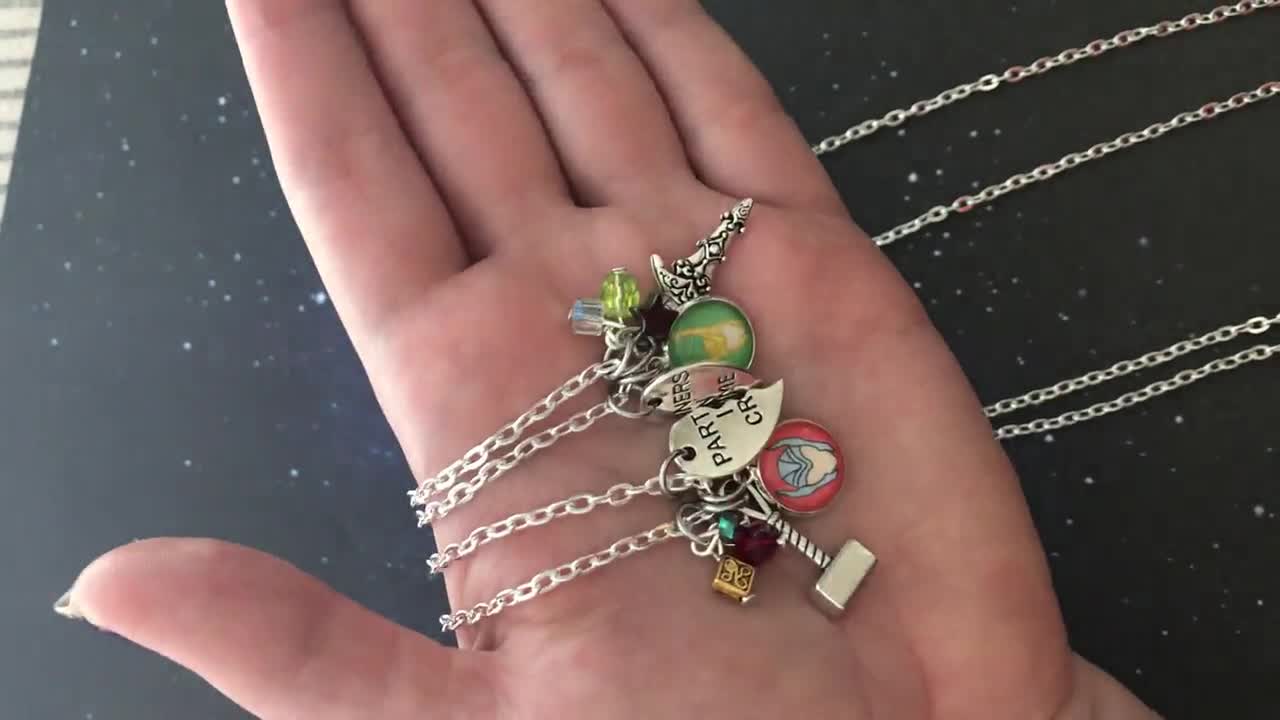 Thor Loki BFF Necklaces Comic Inspired 
