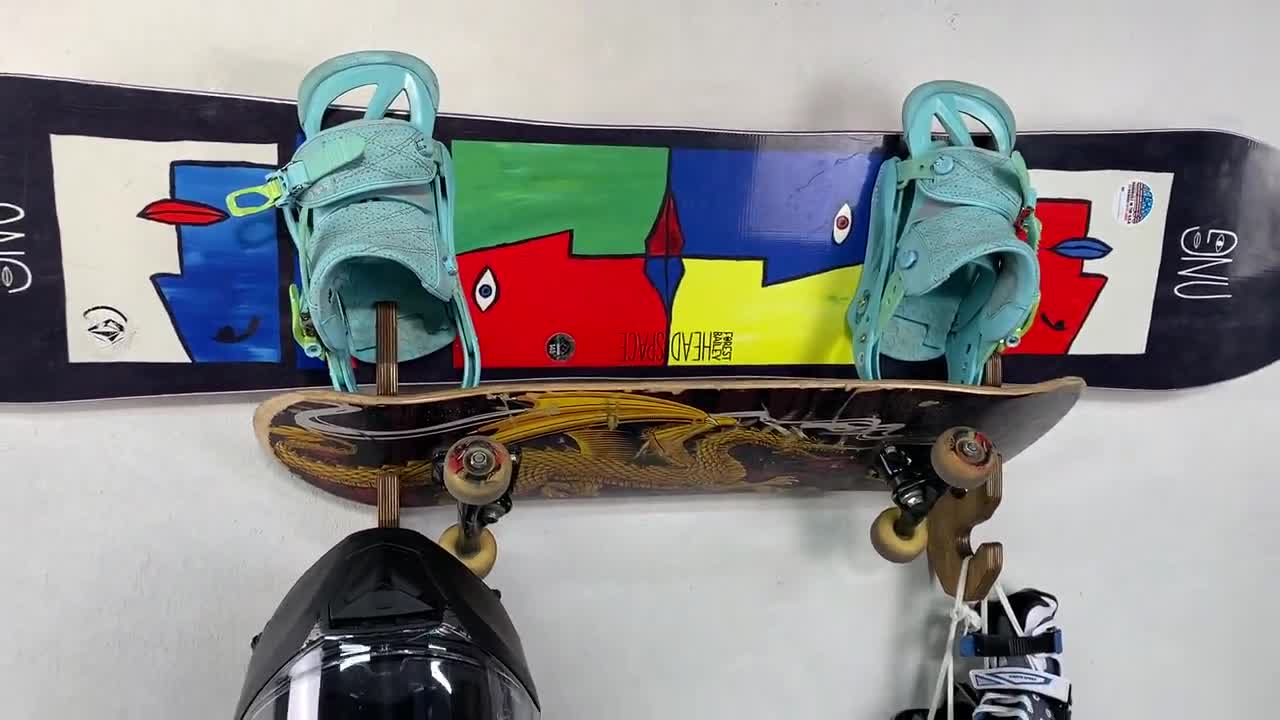 Skateboard Deck Display Wandhalterung Aufhänger Rack Longboard Halter 