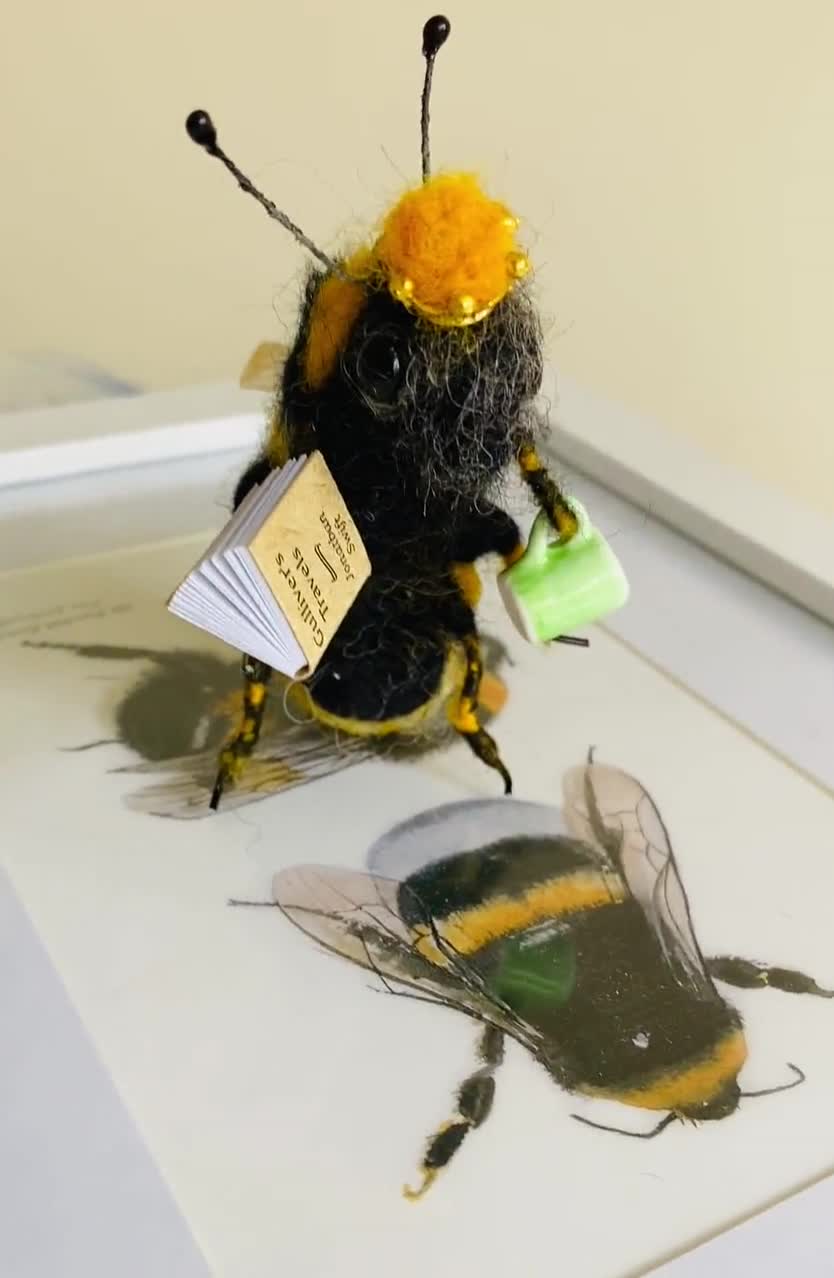 Hecho a mano & única colección de Vivero Primavera abejas para muñecas del bebé de 14" a 18" 