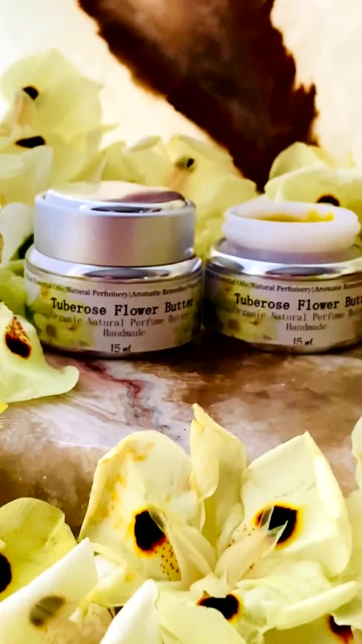 Tuberose Perfume Luxury Soliflore Tuberose Flower Butter - Etsy México