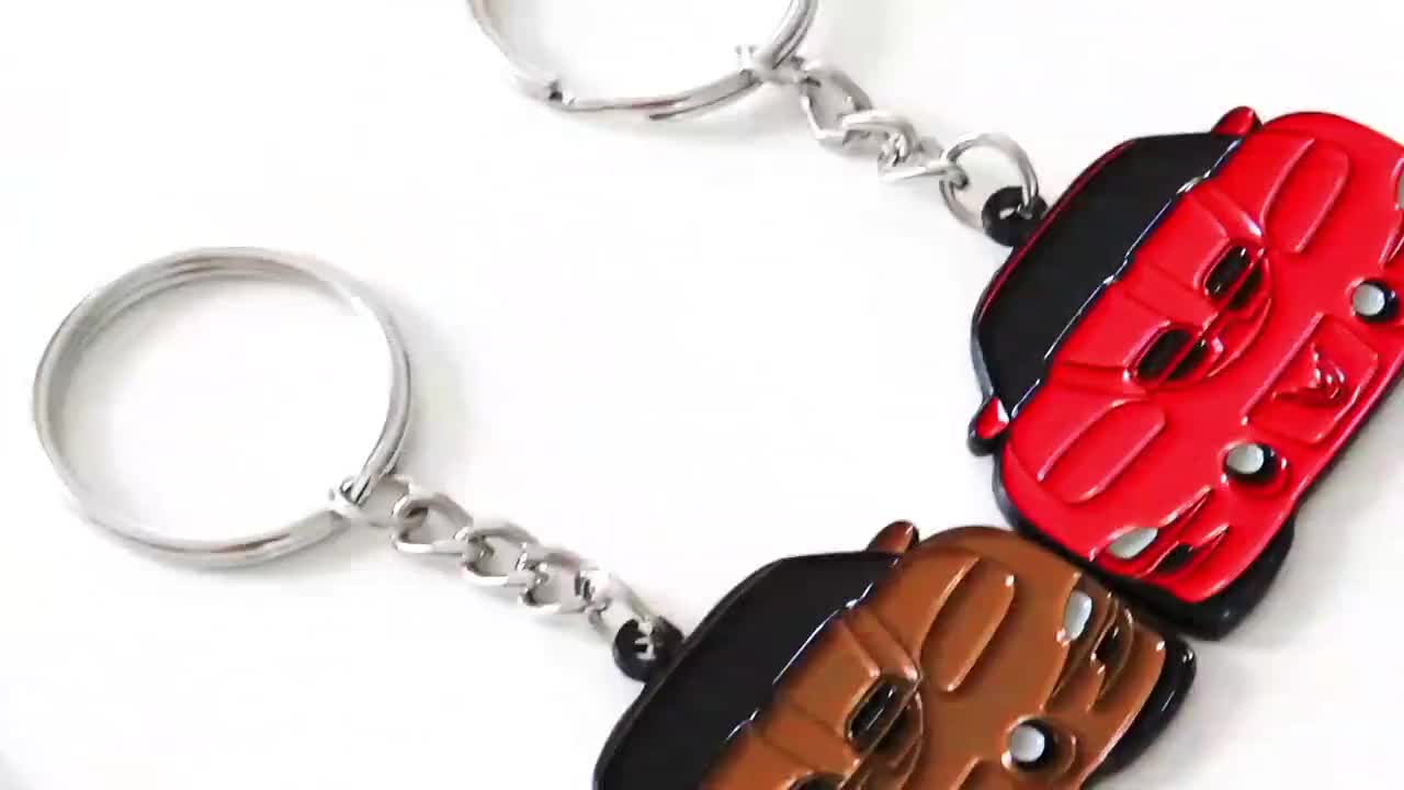 Pontiac Keychain Key Chain Ring Fob GTO Tempest Grand Prix Trans Am Hillman NEW 