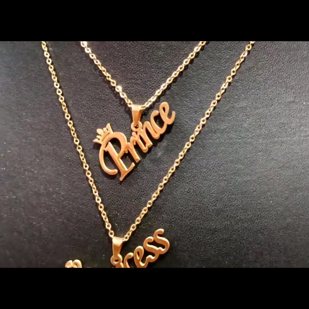 prince name pendant