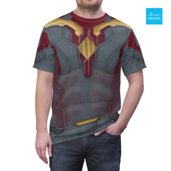 Vision Shirt Wandavision Costume Marvel 