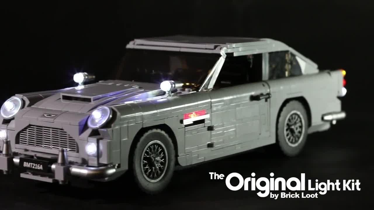 LED Lighting kit for LEGO 10262 James Bond Aston Martin DB5