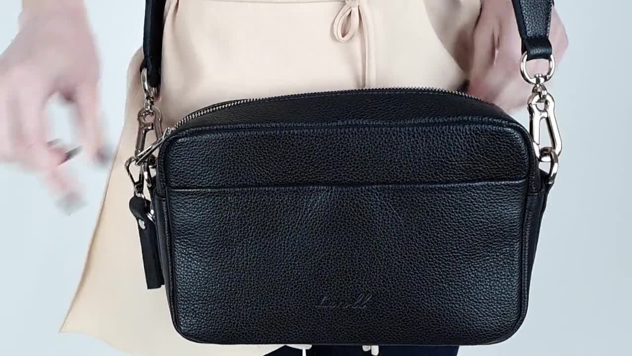 Black Leather Cross Body Bag Black Camera Bag For Women Etsy Black Leather Cross Body Bag Black Camera Bag For Women Etsy