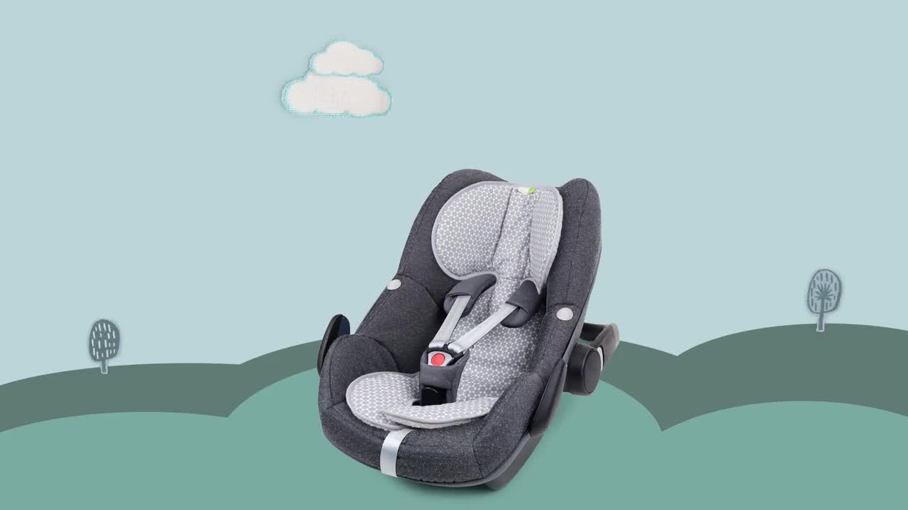 Musselin Liebes von Priebes Sitzauflage für Baby maxi cosi 