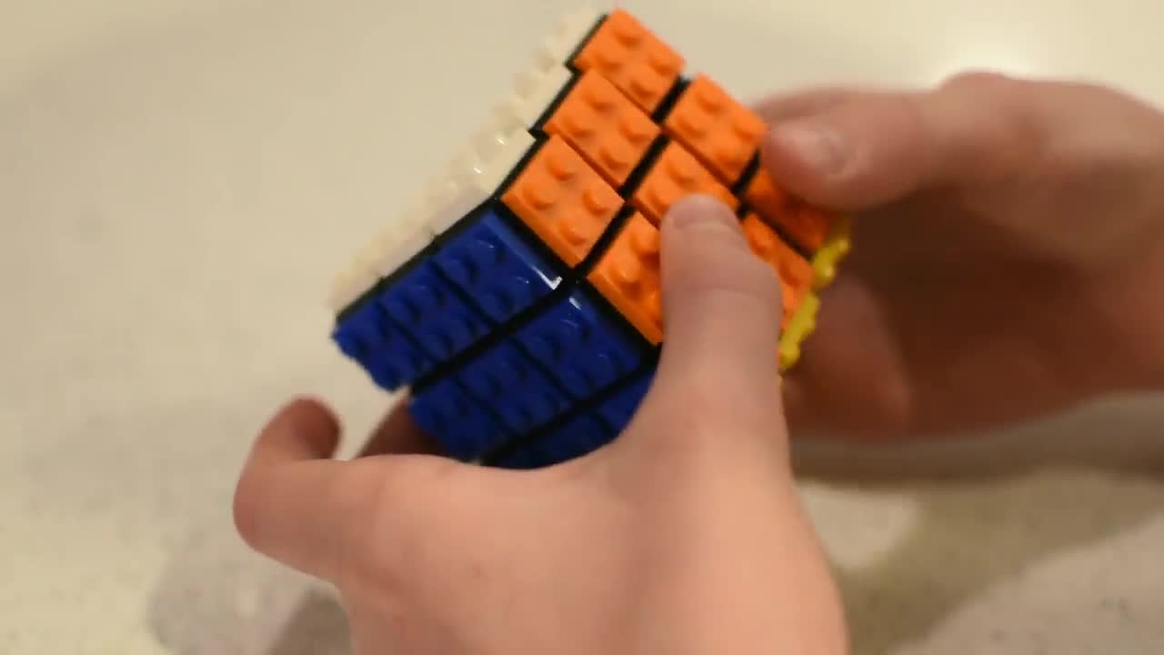 Afhængig Breddegrad suge Rubik's-type Cube Made of Lego - Etsy