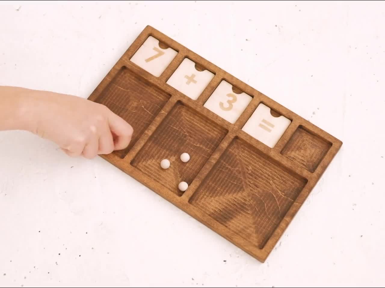 Holzblock Sorter Box Baby Kleinkind Vorschule Kinder Lernspielzeug Geschenke