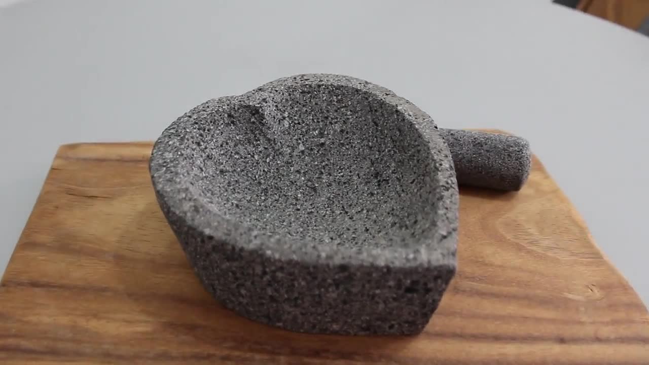 Molcajete / Mortar and Pestle Pitzotl of Volcanic Stone Beautiful